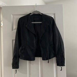 BlankNYC Black Leather Jacket Size XS